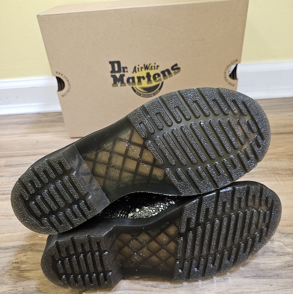 Dr. Martens 1460 METALLIC SPLATTER SUEDE LACE-UP BOOTS,US 8 - Picture 6 of 10